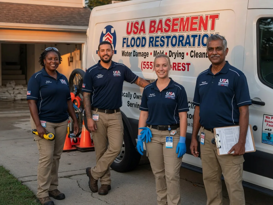 Basement Flood Cleanup company in Salina, PA